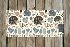 Valentine hedgehog | 4 scandi Sublimation Mug designs Product Image 3