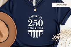 America 250 SVG Bundle 1776-2026 Patriotic Cut Files SVG DXF Product Image 7