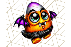 Haunted Treats Clipart PNG, Halloween Candy Art Product Image 3