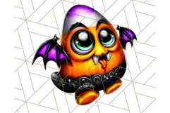 Haunted Treats Clipart PNG, Halloween Candy Art Product Image 3