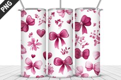 Lovely Hearts Tumbler Design | Valentine&#039;s Day Tumbler Wrap Product Image 4