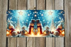 Christmas Snowman | Sublimation Mug design bundle, PNG Product Image 7