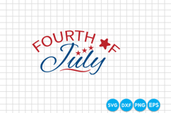 4th of July SVG Design, 4th of July SVG Cut file design Product Image 6