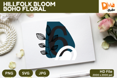 Hillfolk Bloom Boho Floral Monogram Product Image 1