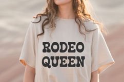 Howdy Cowgirl Font Western, Country, Cricut &amp; Rodeo Style Product Image 6