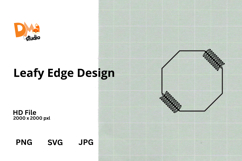 Leafy Edge Design Product Image 1