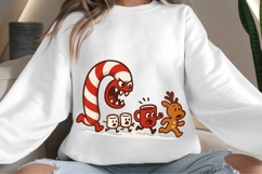 Christmas characters png design for T-shirts Product Image 4