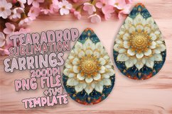 Trendy Teardrop Design for DIY Projects , Mandala Product Image 1