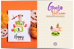 Watercolor Halloween Decor clipart Sublimation Bundle Product Image 7