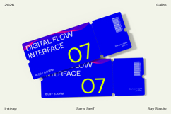 Caliro - Futuristic Tech Sans Font Product Image 7