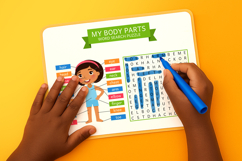 My Body Parts Learning Worksheets Product Image 5