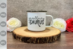 Grandma saurus svgs / Grandma Funny Quote SVG Cut Files Product Image 2
