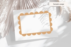 Scallop Border SVG Bundle, Seamless Border Product Image 7