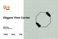 Elegant Vine Corner Product Image 1