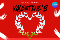 Heart Canva Frame Love Heart Valentine Shape Photo Frame_7 Product Image 1