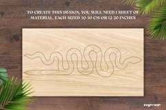 Snake Plant Stake Laser Cut | Glowforge | SVG Product Image 3