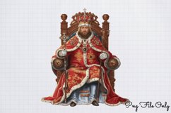 Royal Christmas Clipart Sublimation PNG Product Image 1