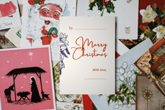 Simple Elegant Christmas Card Printable Product Image 7