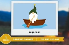 Camping Gnomes SVG Bundle | Hiking | Fishing Product Image 4