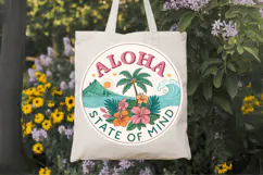 Aloha state of mind PNG, Beach PNG Sublimation Design Product Image 7