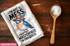 Funny Kitchen Dish Towel Sublimation Bundle PNG Product Image 12