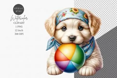Animals clipart, Puppy clipart, Dog sublimation Product Image 1
