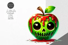 Halloween clipart, Apple clipart, Autumn clipart Product Image 1