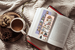 Kawaii Animal Activity Bookmark Set,Cute Hobbies Designs Product Image 7