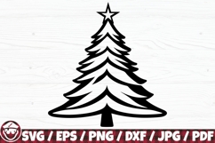 Christmas Tree Silhouette x100 BUNDLE Product Image 9