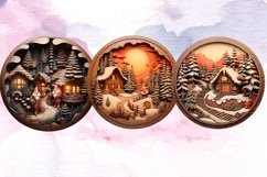 3D Gnome Christmas Ornaments Bundle, Gnome Christmas Ornamen Product Image 7