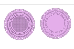 Round basket bases bundle SVG embroidery 8-12 inch Product Image 6