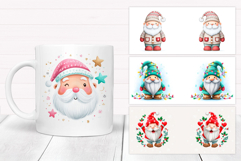 Christmas Mug Wrap Bundle. Christmas Mug Sublimation Product Image 10