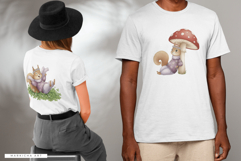 Watercolor Spring Squirrel PNG Product Image 3