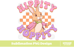 Easter Sublimation PNG Bundle Bunny Chick Farm Hip Hop Joy Product Image 2