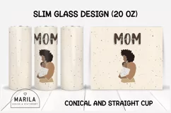 Mother's Day Skinny Tumbler sublimation designs #7 Product Image 1