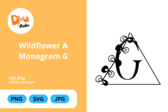 Wildflower Monogram Symbol Product Image 1