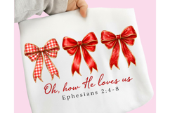 You Are So Loved PNG, Oh How He Loves Us PNG, Valentine PNG Product Image 1