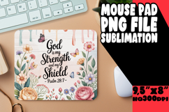 VIBRANT DESK PAD SUBLIMATION ART, Christian Product Image 1