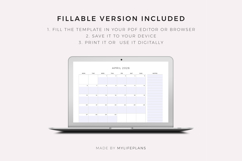 2026 Monthly Planner, Landscape, Printable, A4/Letter Size Product Image 7