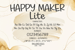 Happy Maker Font Quirky Handwritten Font, Cute Cricut Font Product Image 7