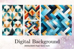 Abstract Background Digital Paper Wallpaper Wallart_7 Product Image 1