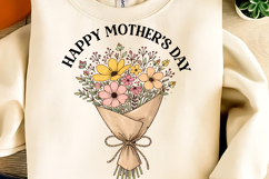 Mother's Day PNG, She is Mom PNG, Boho Mama Floral PNG, Mama Product Image 4