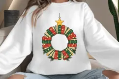 Bookish Christmas png design for T-shirts Product Image 4