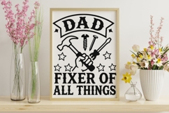Dad Fixer Of All Things Svg, Funny Fathers Day Svg. Product Image 8