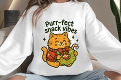 Cat snack squad png design for T-shirts Product Image 4
