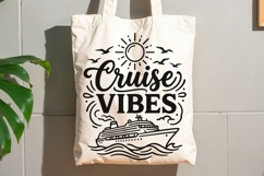 Cruise Vibes Svg, Cruise Ship Svg, Family Cruise Svg. Product Image 8