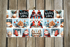 Christmas vibes | 4 winter Sublimation Mug designs P2 Product Image 3