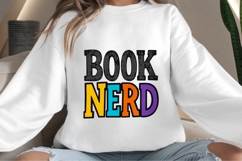 Book nerd png design Product Image 4