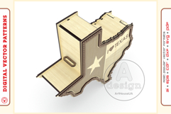 Wooden clutch purse v112 - laser cut vector - Glowforge file Product Image 7