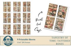 Tapestery of Time Tattered Floral Printable Vintage Paper Product Image 7